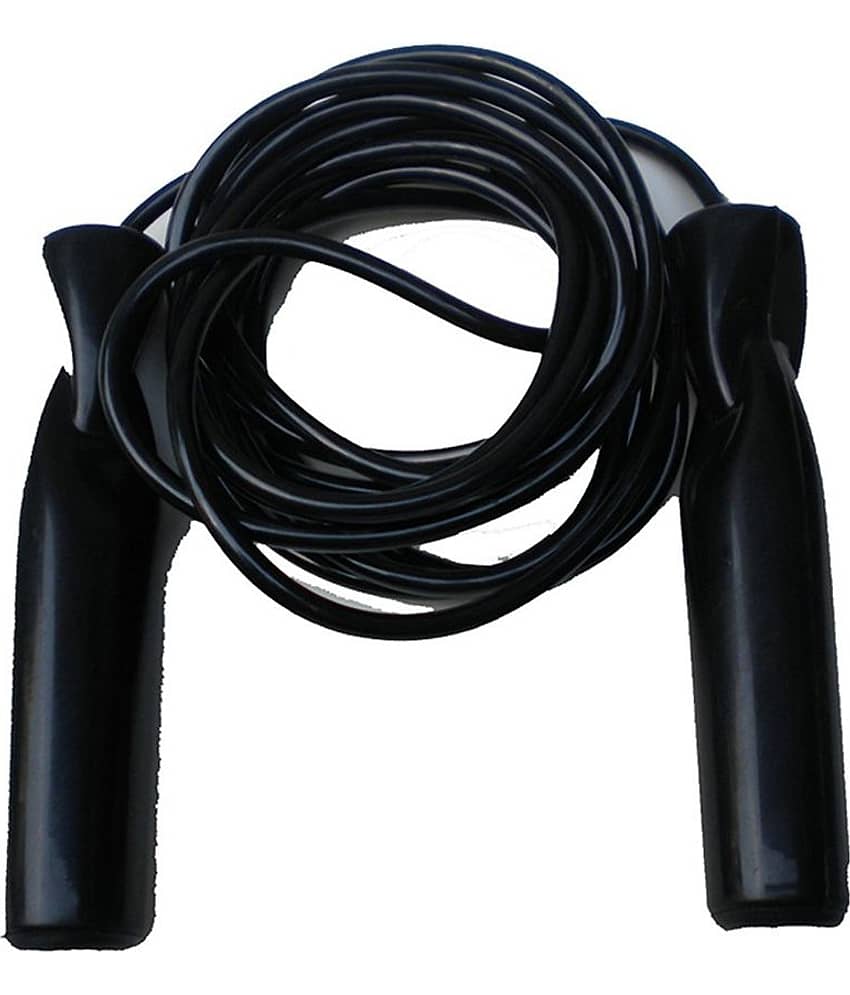 Lew Plastic Handle Skipping Rope Adult Women and Men, Speed Rope with Anti Slip Handles - Ideal for Fitness, Stamina, MMA Boxing, Gym Workout, Crossfit & Exercise