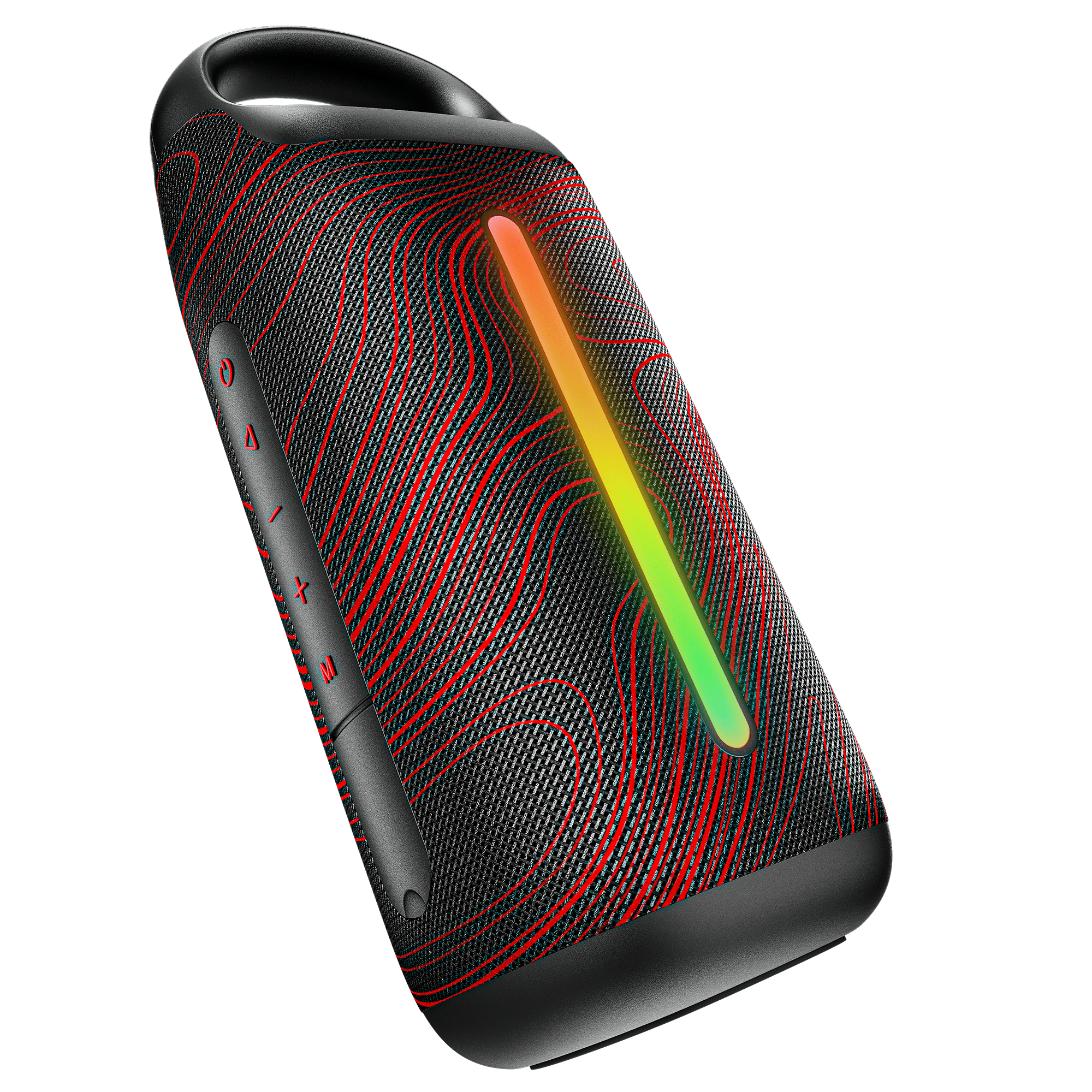 boAt Stone Arc | Portable Bluetooth Speaker with 20W Sound, 12H Playback & RGB LEDs boAt Stone Arc | Portable Bluetooth Speaker with 20W Sound, 12H Playback & RGB LEDs - Black Phoenix