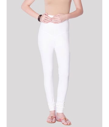 Dollar Missy - White Lycra Women's Leggings ( Pack of 1 )