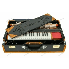 Musical Instrument 9 Scale Changer 3 Reeds Black Matt Finish Portable Harmonium
