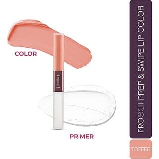 Lotus Make-Up Proedit Prep And Swipe Lip Color With Primer|Smudgeproof|Pl01- Toffee (Toffee, 6 G)