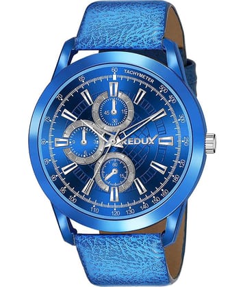 Redux RWS0355S Blue Dial Leather Analog Men's Watch