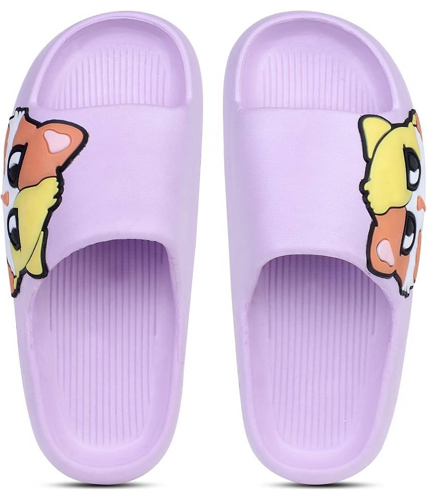 Pampy Angel Purple Women's Slide Flip flop