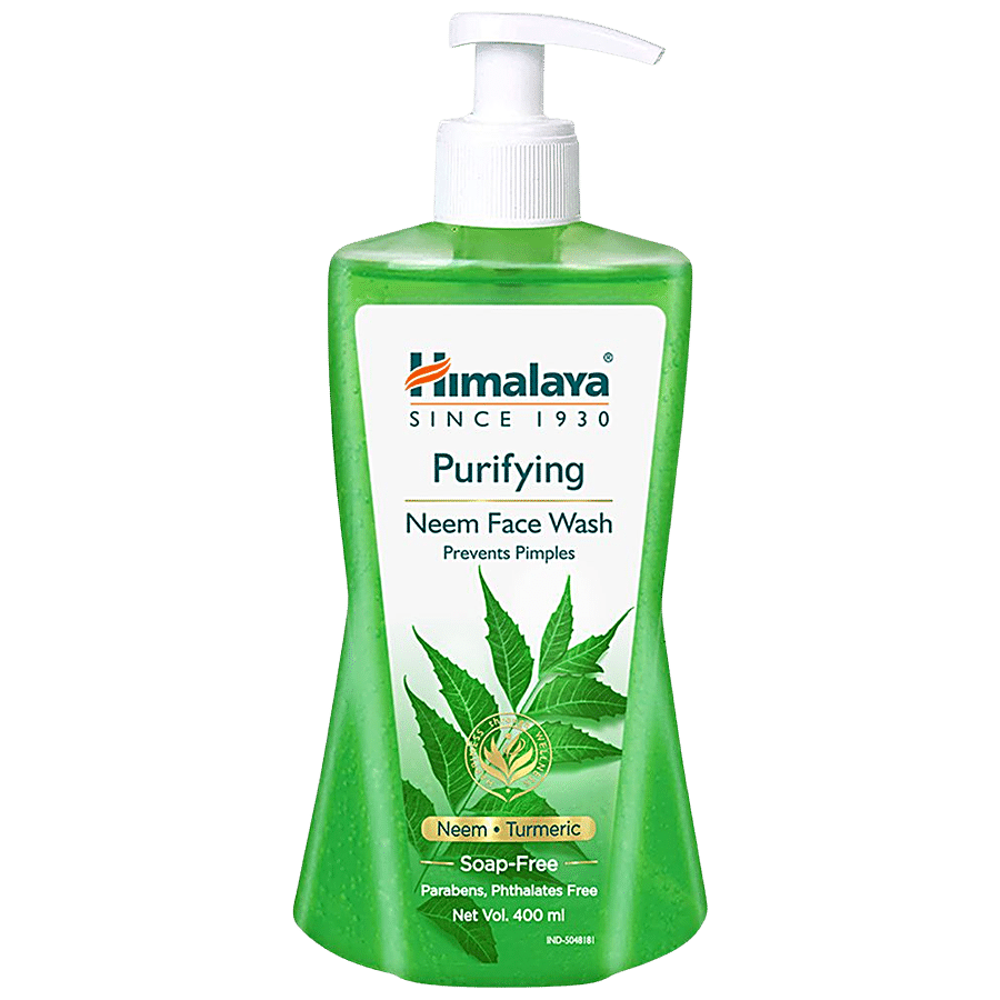 Himalaya Purifying Neem Face Wash, 400 Ml