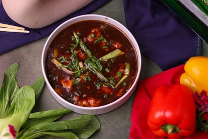 Chicken in black pepper sauce