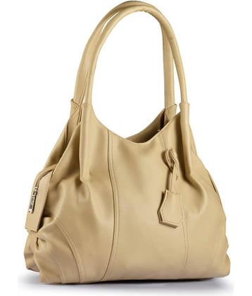 Fostelo - Beige  PU Shoulder Bag