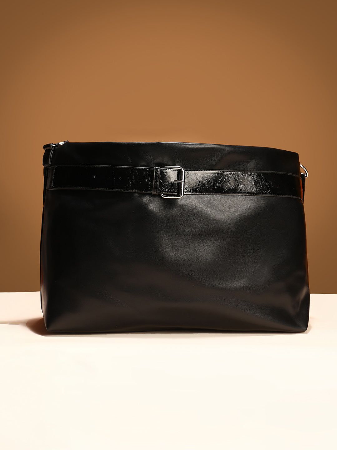 The Tang-Buckle Tote Bag - Onyx Black-Tote Bag