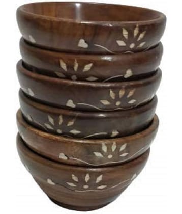 TFS Wooden Soup Bowl 200 mL ( Set of 1 )