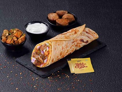 Chicken Extravaganza Wrap- Lachha Paratha Chicken Extravaganza Wrap- Lachha Paratha