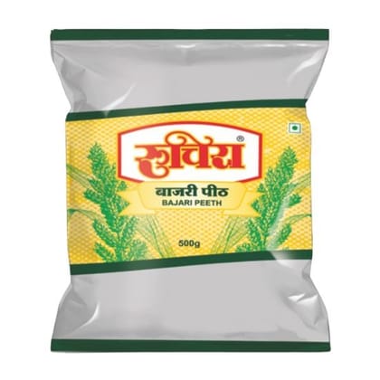 Ruchira Bajri Peeth (500g) | Pearl Millet Flour | Winter Immunity & Iron Rich Atta
