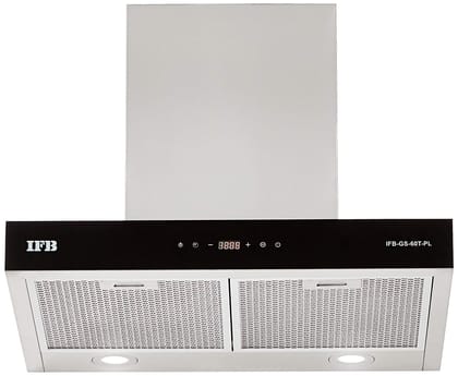 IFB 60cm 1050 m3/hr Chimney (GS-60T-PL, 2 Cassette Filters, Touch Control, Silver) IFB 60cm 1050 m3/hr Chimney (GS-60T-PL, 2 Cassette Filters, Touch Control, Silver) - Silver