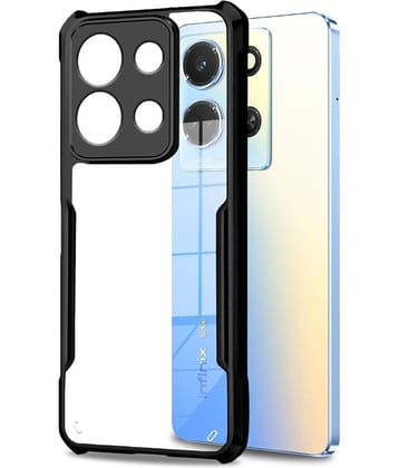 ZAMN Hybrid Covers Compatible For Polycarbonate Infinix Note 30 5G ( )