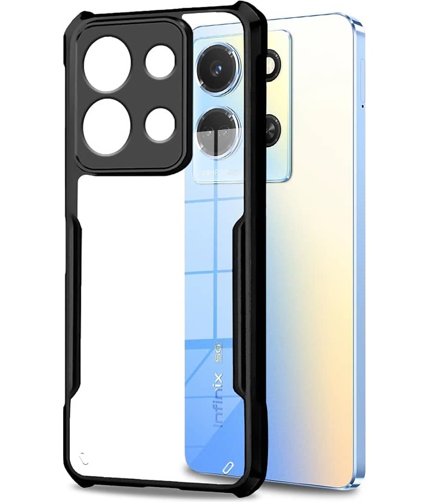 ZAMN Hybrid Covers Compatible For Polycarbonate Infinix Note 30 5G ( )