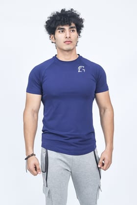 Kryjer X NTC Signature Half T-Shirt Navy-S