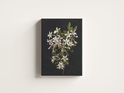 FURNISHUB Branch of Azaleas in Bloom, M. de Gijselaar 1831 | Famous Artwork | Canvas Painting | Gift | Wrapped Museum Finished Canvas