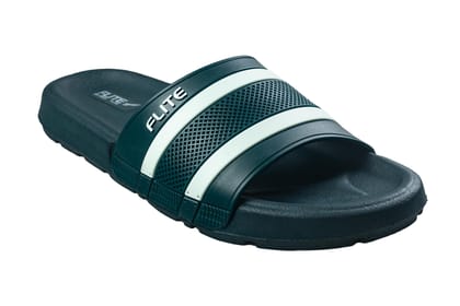 Flite Gents Bottle Green Sliders-Bottle Green / 6