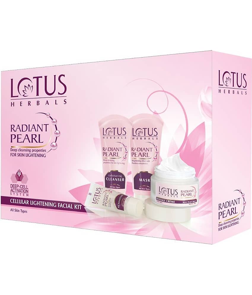 Lotus Herbals Radiant Pearl Facial Kit 5in1 170g