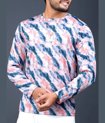 Eyebogler Pack of 1 Polyester Regular Fit Men's T-Shirt ( Multicolor )