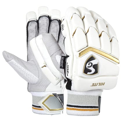 SG Hilite Batting Gloves with Premium Quality Leather Palm (Size - MENS, Packing - 1 pair) by Total Sporting And Fitness Solutions Pvt Ltd