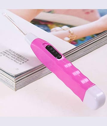 Purple Dust ear pick for kids with led light 1pc