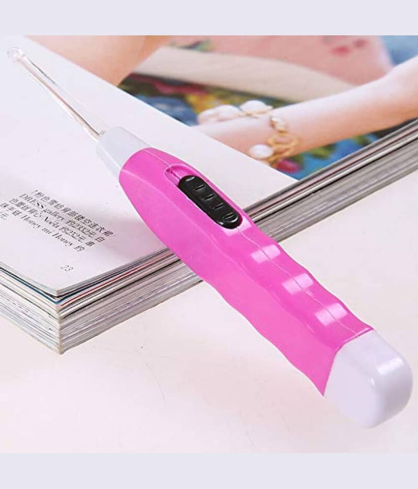 Purple Dust ear pick for kids with led light 1pc