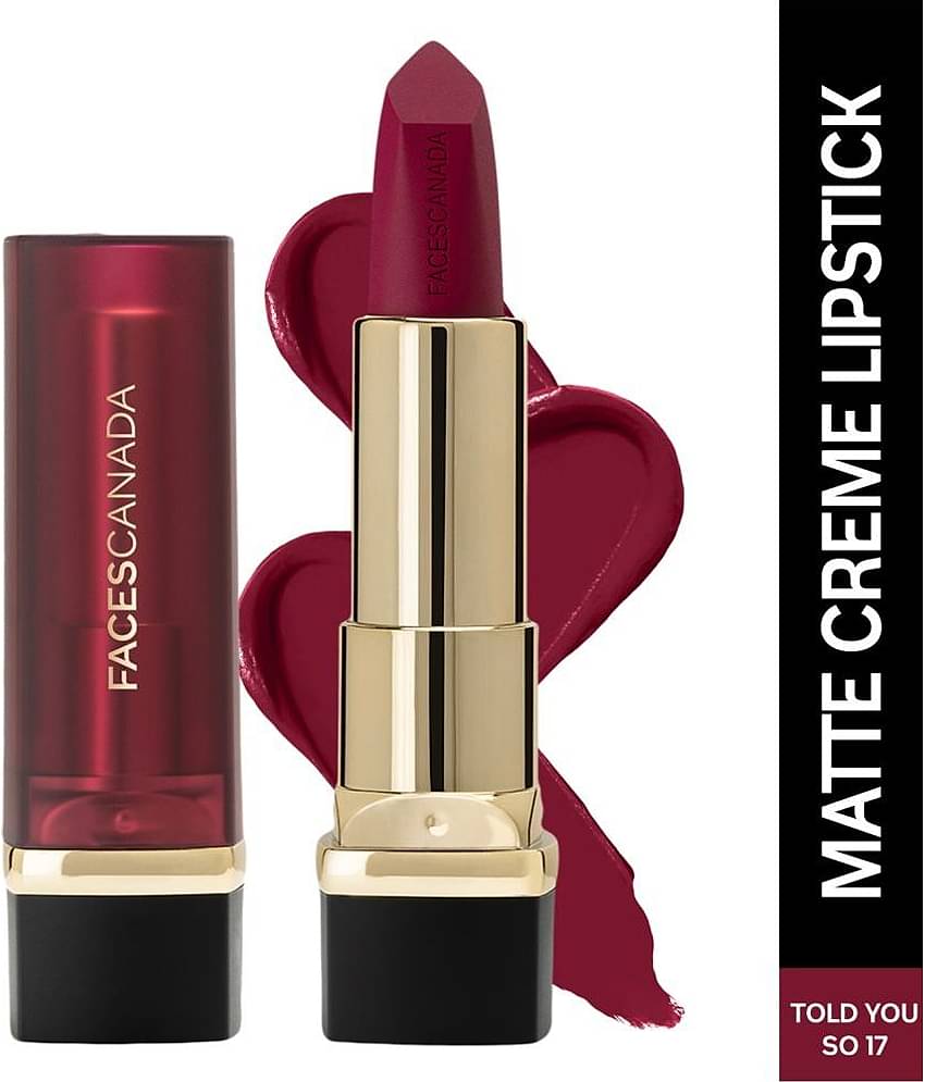 FACES CANADA Comfy Matte Creme Lipstick - Raise The Roof 01, 4.2g , 8HR Long Stay