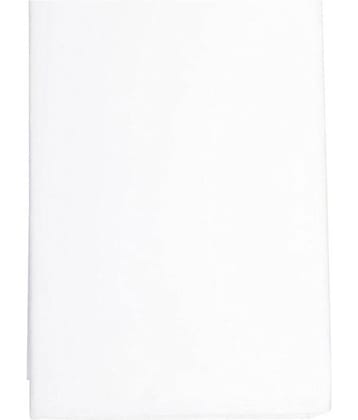 Makhanchor White Linen Unstitched Shirt pc Single