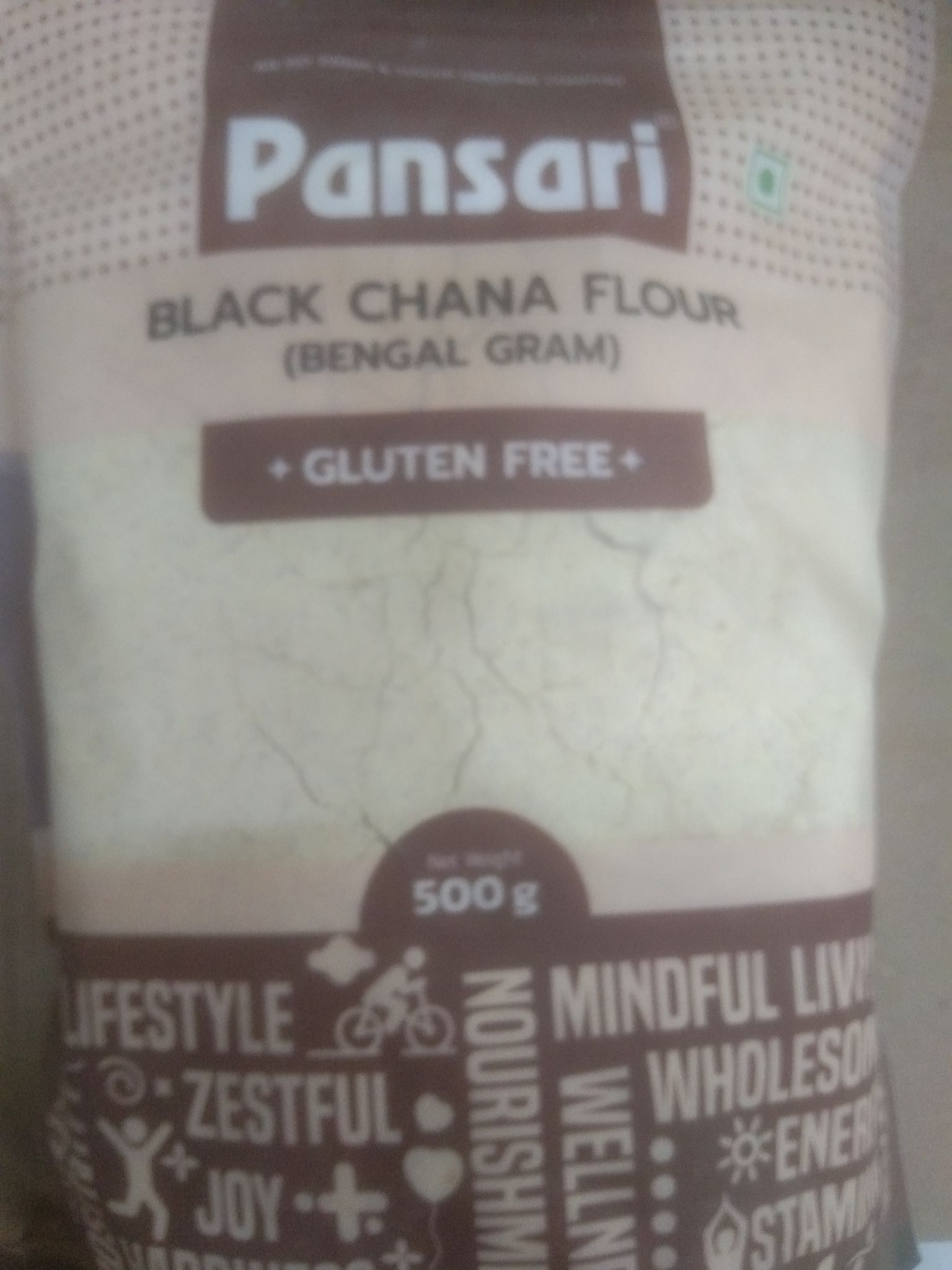 Pansari black chana flour