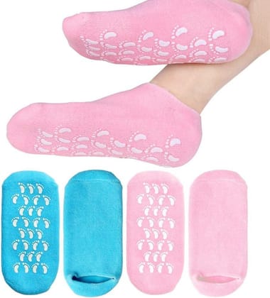 Socks Soft Socks for Repairing Softening Dry Cracked Feet Comfortable-PACK OF 2 Socks Soft Socks for Repairing Softening Dry Cracked Feet Comfortable-PACK OF 2