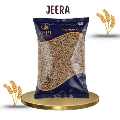 VFPL | Premium Jeera (100 gm)  (Cumin Seeds) – 100% Natural & Unpolished | Strong Aroma & Rich Flavor | Hygienically Packed | Perfect for Daily Cooking