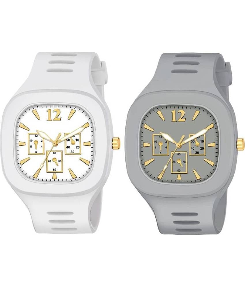 Hala - Multicolor Silicon Analog Men's Watch