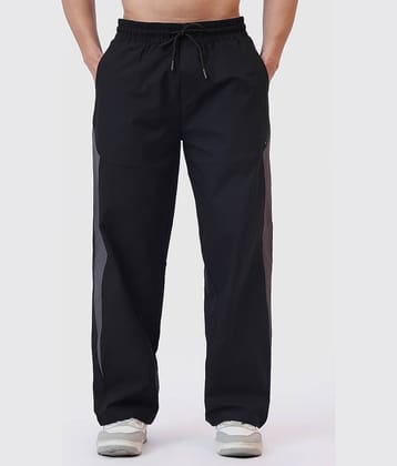 Fuaark Black Polyester Men's Sports Trackpants ( Pack of 1 )