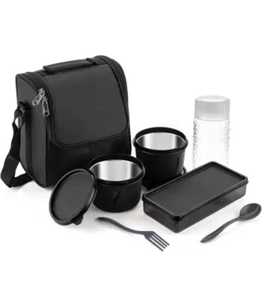 analog kitcehnware Stainless Steel Lunch Box 3 - Container ( Pack of 1 )
