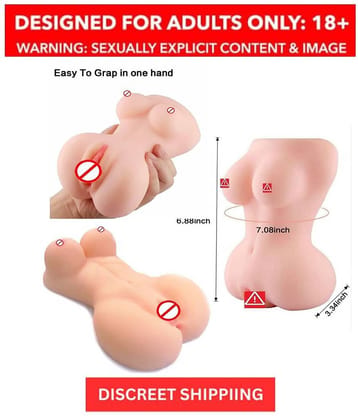 Breast & Vagina Hot Sexy Doll for Men Masturbation Enjoy real Partner Sex ( Free Lube)