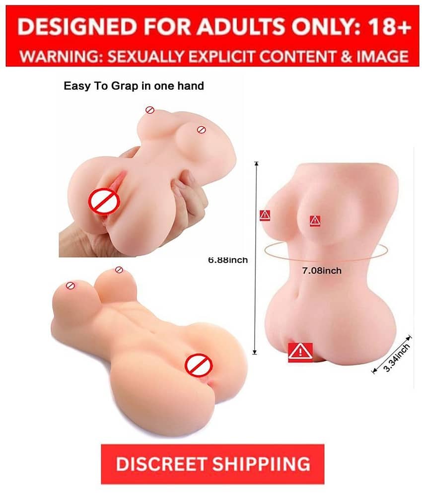 Breast & Vagina Hot Sexy Doll for Men Masturbation Enjoy real Partner Sex ( Free Lube)