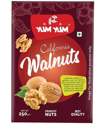 YUM YUM Premium California Walnut Kernels Akhrot Giri 250 g