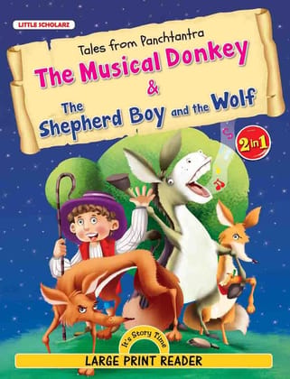 Tales from Panchtantra- The Musical Donkey & The Shepherd Boy and the Wolf [Paperback] [Jan 16, 2026] LS Editorial Team