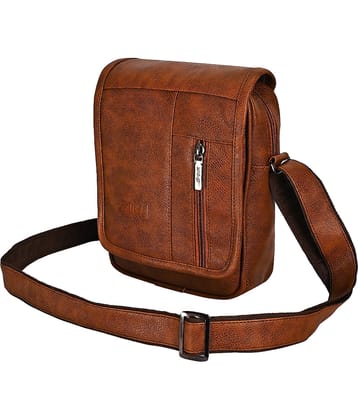 ZAIKO BAGS Brown Solid Messenger Bag