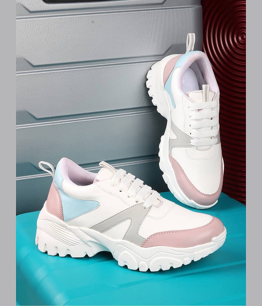 Shoetopia - White  Women's Sneakers