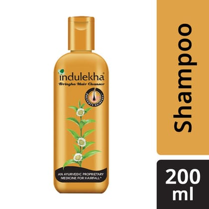 Indulekha Bringha Shampoo, Proprietary Ayurvedic Medicine for Hair Fall, 200 ml