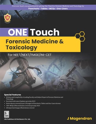 One Touch Forensic Medicine & Toxicology For Neet/next/fmge/ini-cet