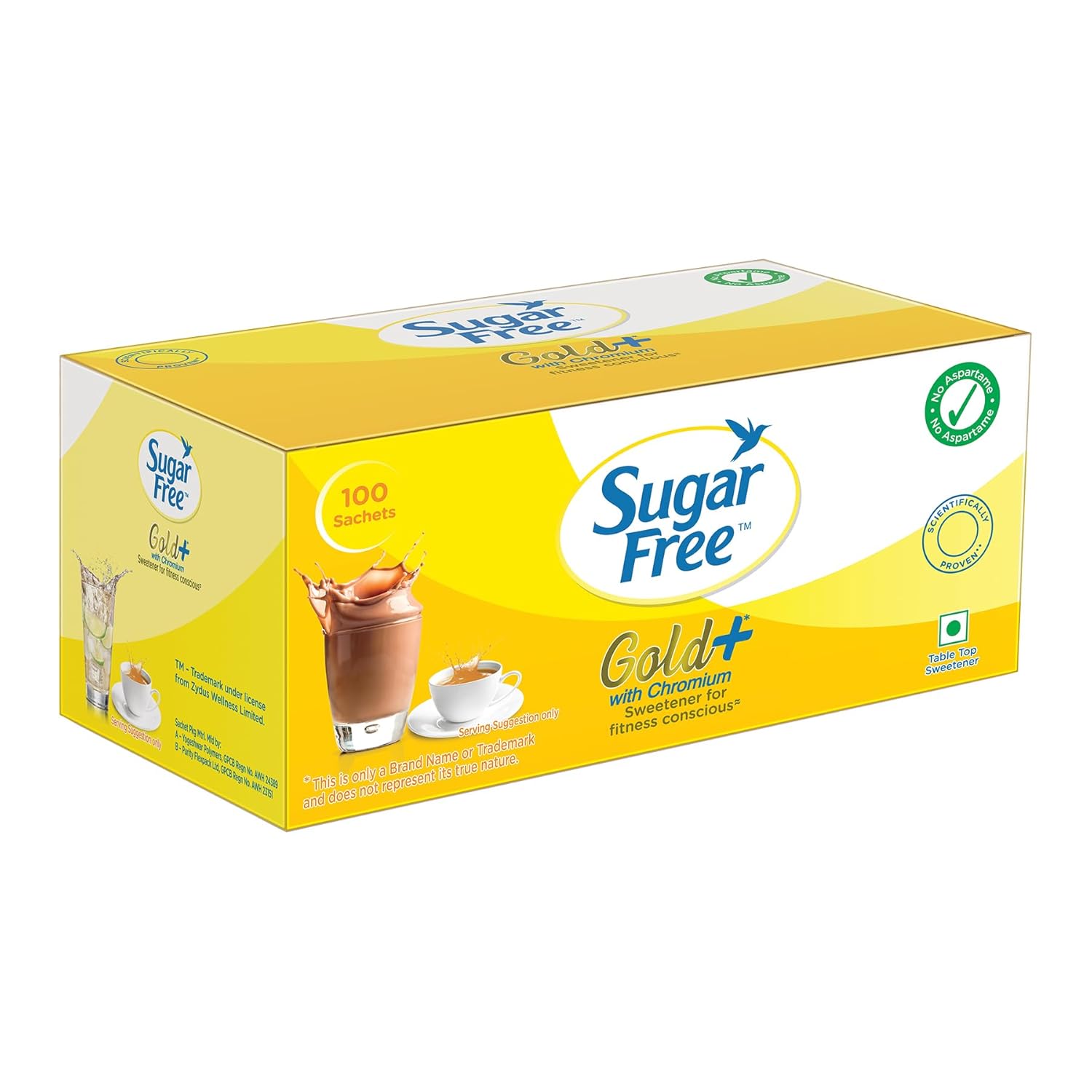 Sugar Free Gold+ Low Calorie Sweetener, 75 g (100 Sachets x 0.75 g)