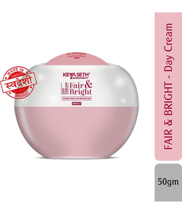 Keya Seth Aromatherapy Fair & Bright Day Cream 50 gm Pack of 2