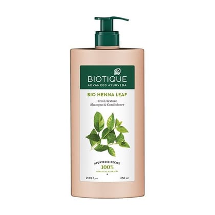 Biotique Fresh Henna Colour Protect Shampoo with Conditioner 650ml