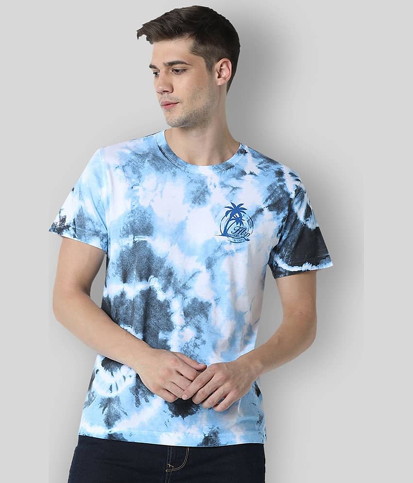 Huetrap Pack of 1 Cotton Regular Fit Men's T-Shirt ( White )