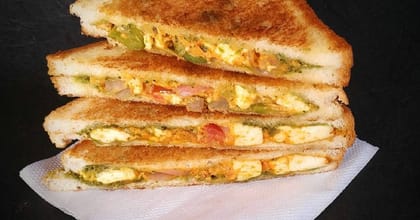 Paneer tikka sandwich