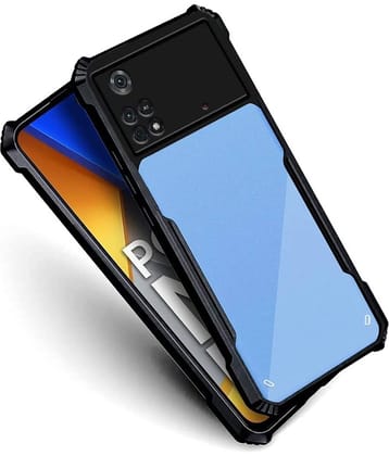 VAKIBO Plain Cases Compatible For Rubber Mi Poco M4 Pro 5G ( Pack of 1 )