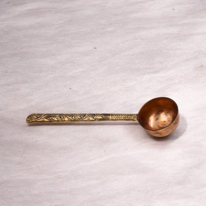 Kashmiri Copper Serving Spoon