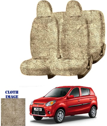 Maruti Alto 800 Beige 5 Seater Car Seat Cover