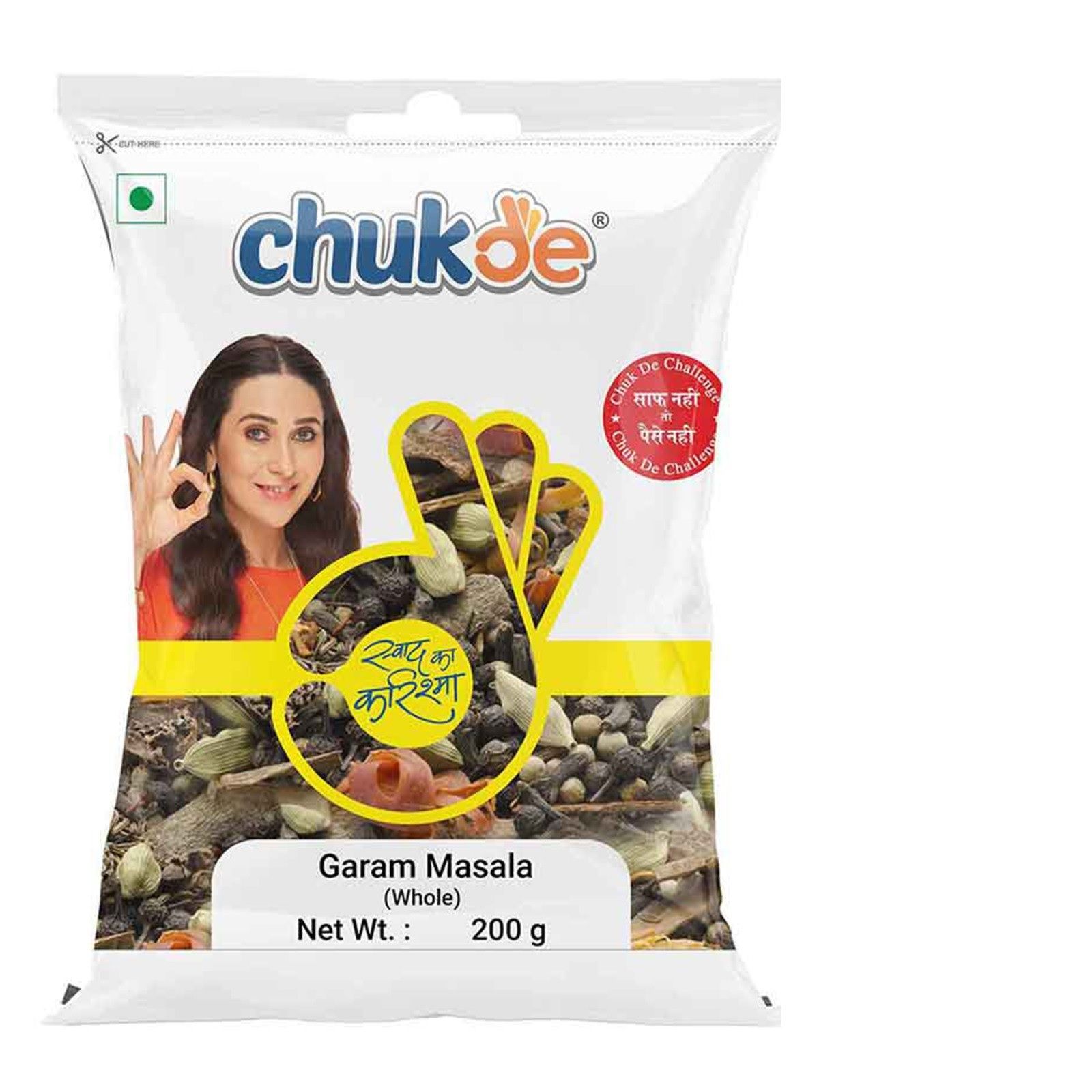 Chukde Spices Sabut Garam Masala 200gm